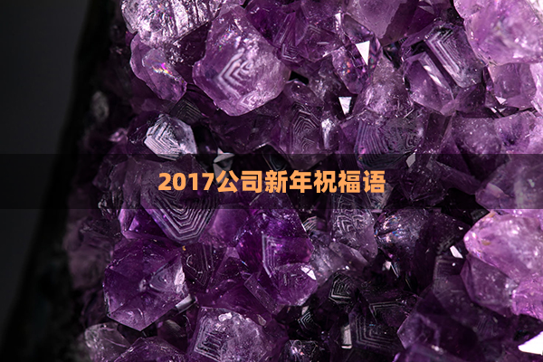 2017公司新年祝福语(公司新年祝福语2022)